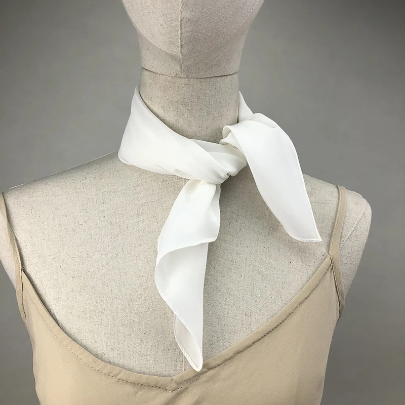 Scarf Silk Neck - New Women Silk Scarf Square Neck