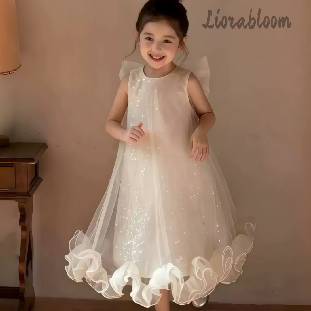 Formal Attire Woman - Custom Girls' Formal Dress Sparkly Tulle