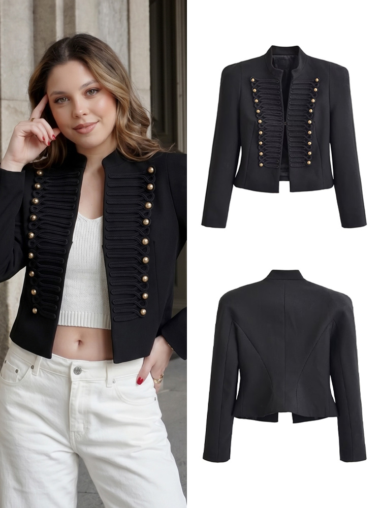 Formal Wear Women Us - HH Women Vintage Napoleon Jacket Stand