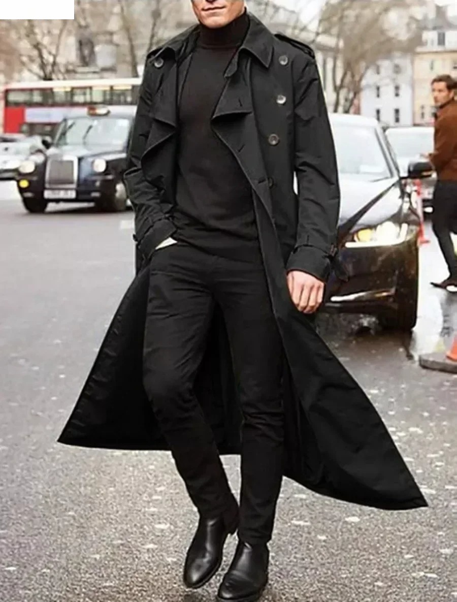 Men's Long Trench Coats Jacket - Trench Coat Formal review and price