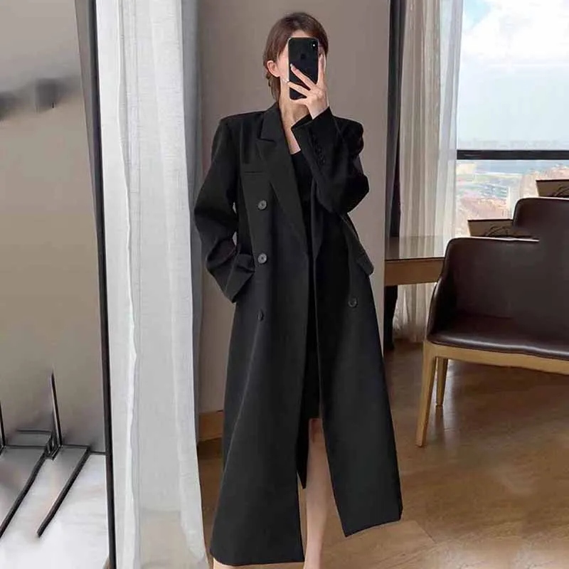 FANAN Elegant Long Trench Coat - Trench Coat Formal review and price