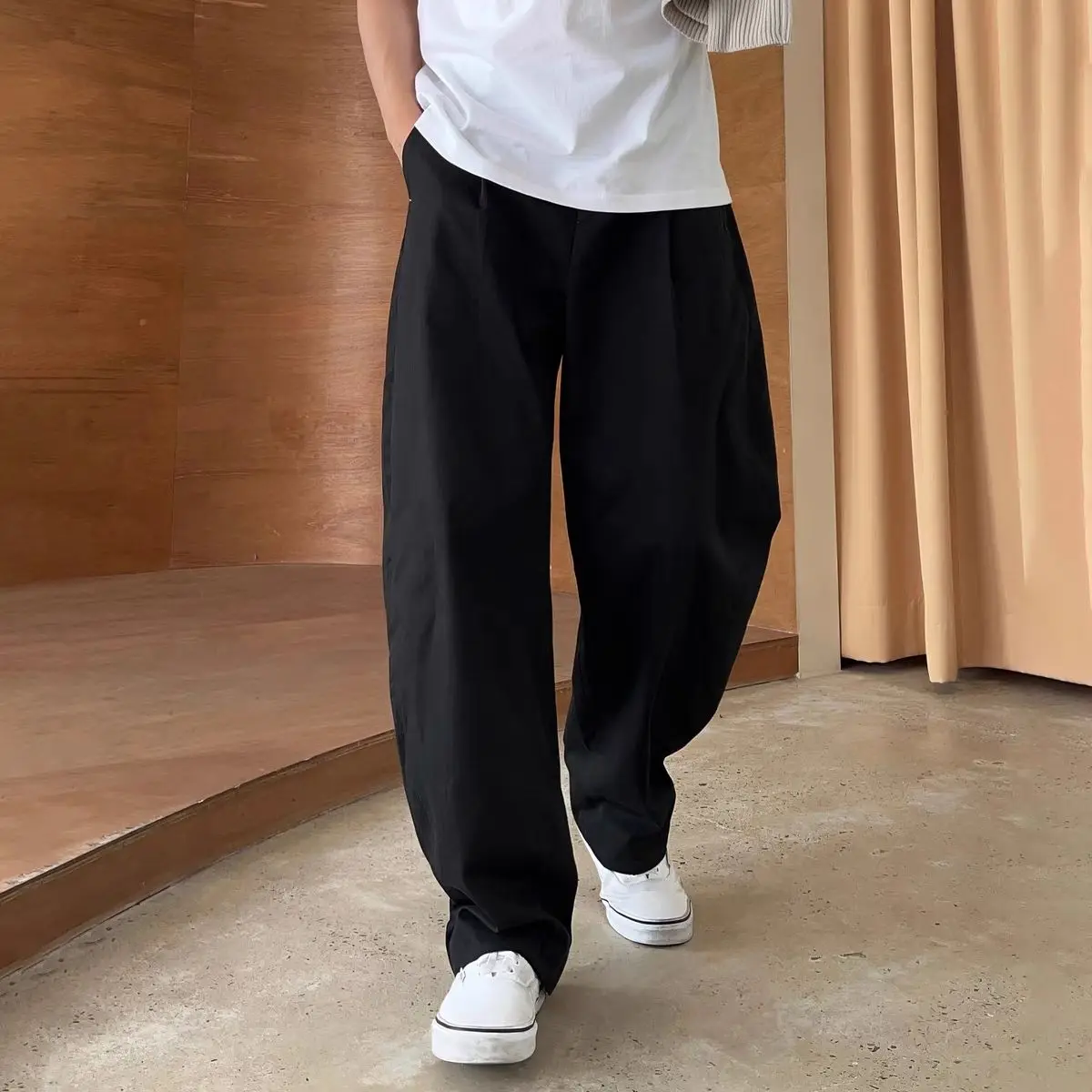 GELITAYIN Male Trousers Tailor - Tailored Trouser Wide review and price