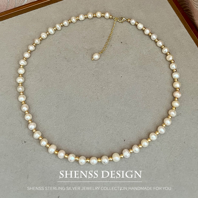 Classic Temperament Natural 5- - Pearl Necklace Set review and price