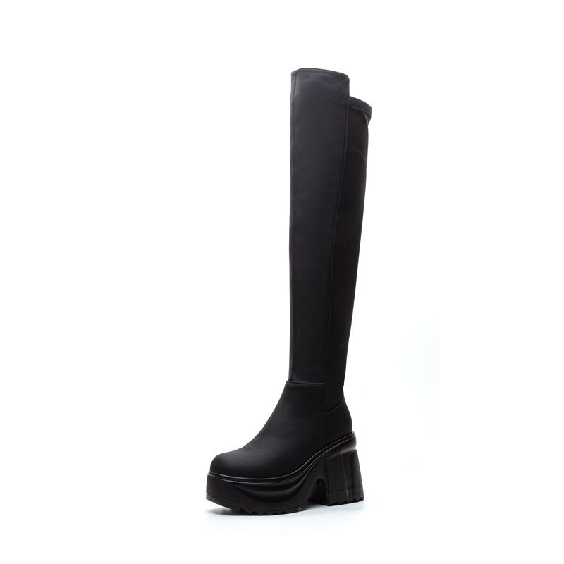 Womens Knee High Thick Sole Wi - Formal Wear Women Us review and price