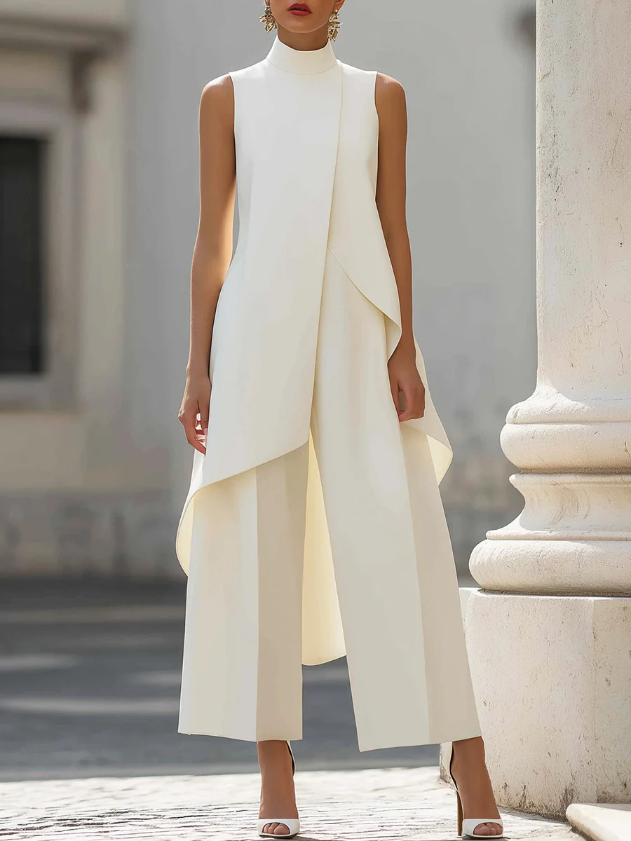 Women Stand Neck Sleeveless La - Women'S Formal Wear With Pants review and price