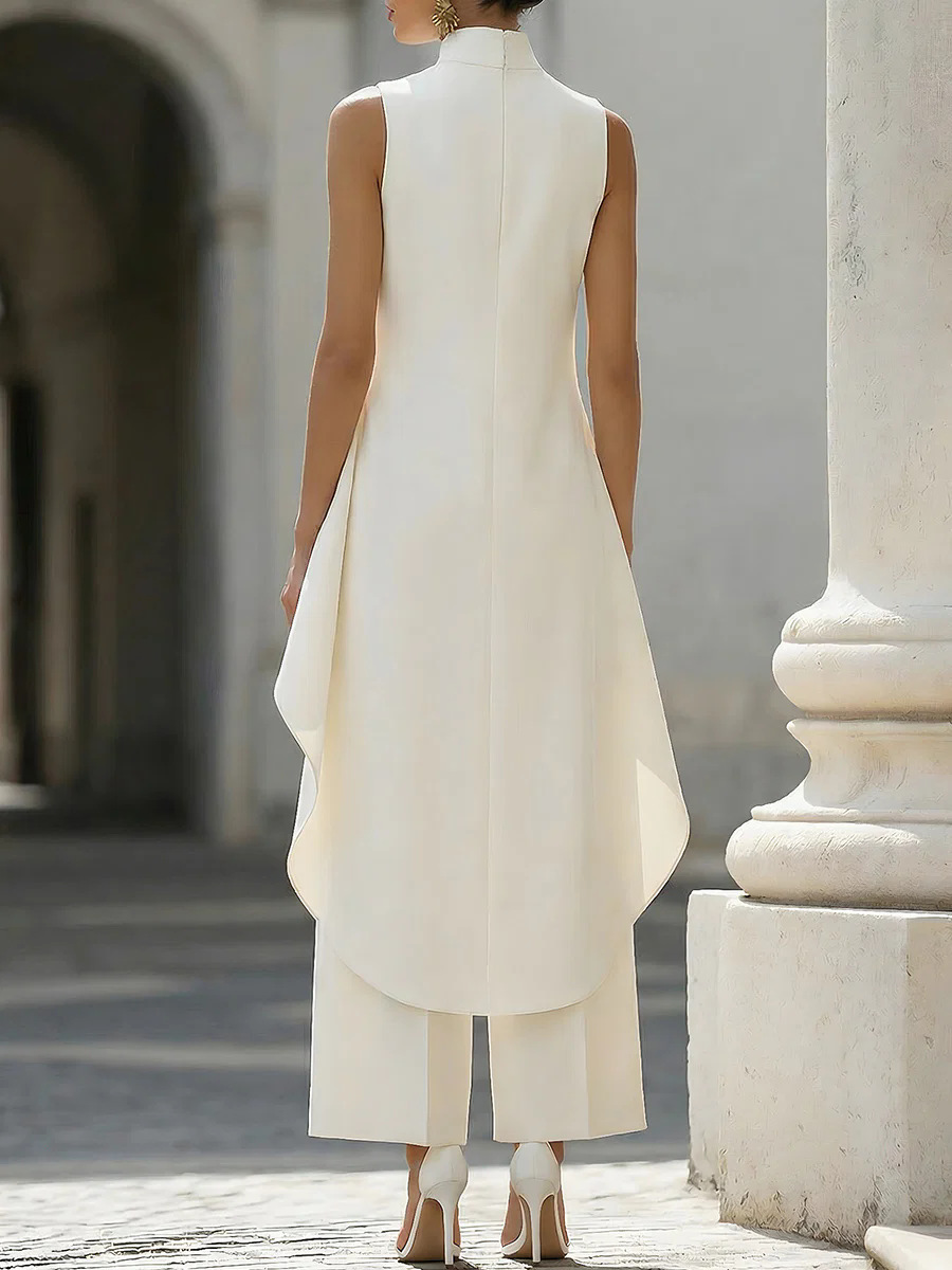 Women Stand Neck Sleeveless La - Women'S Formal Wear With Pants review and price