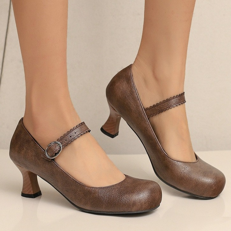 Women Retro Mary Jane Pumps Ro - Formal Women Daily Wear Shoes review and price