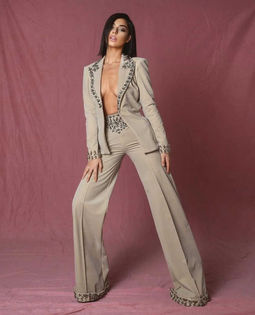 Amazing Rhinestones Women Suit - Women'S Formal Wear Jackets review and price