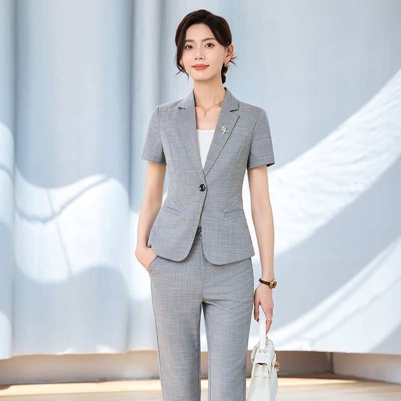 Women's short-sleeved suit set - Women Formal Wear H&M review and price