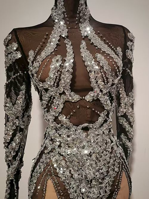 Yinsen Sequined Night Out Atti - Formal Attire Woman review and price