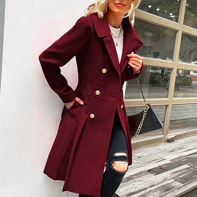 Winter Woolen Women's Trench C - Trench Coat Formal review and price