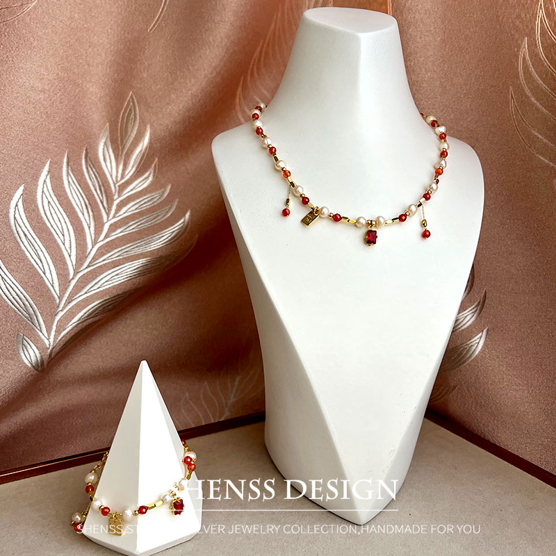 Natural 5-6mm Freshwater Pearl - Pearl Necklace Set review and price
