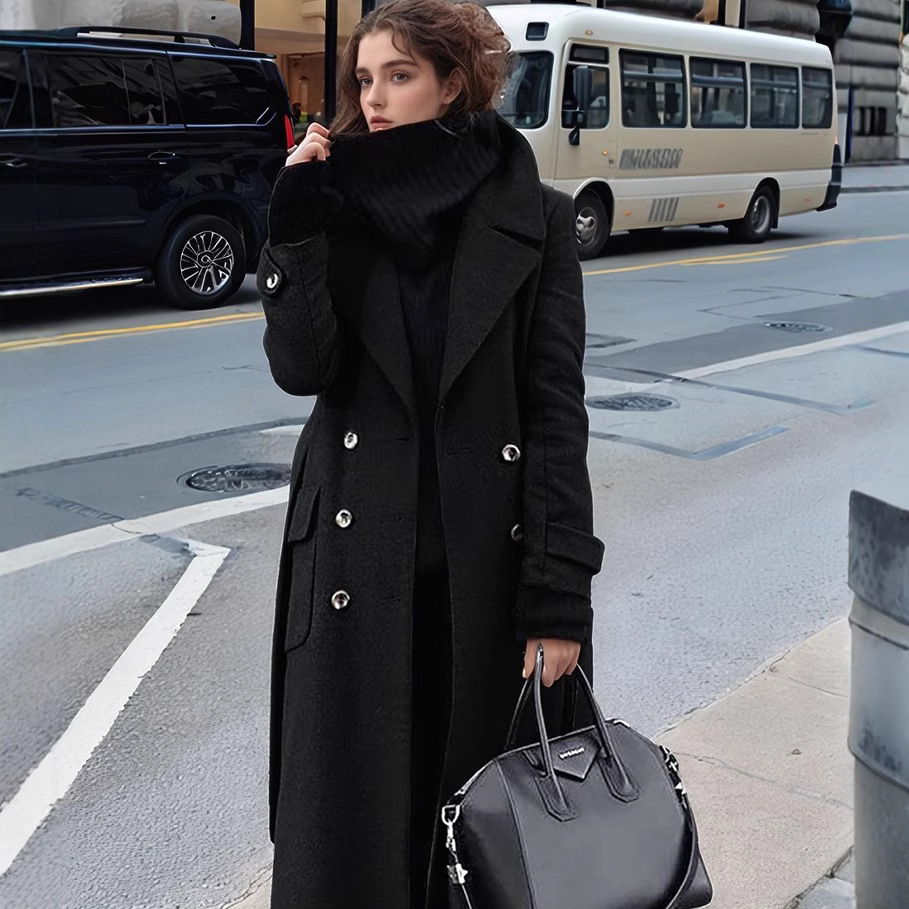 Autumn and Winter Temperament  - Trench Coat Formal review and price
