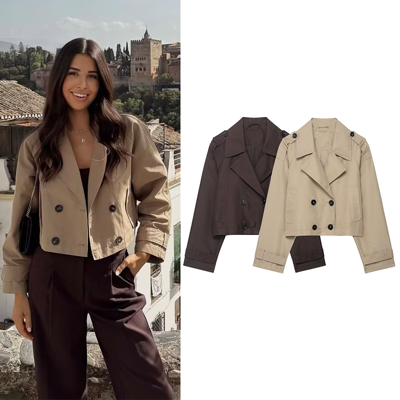 Women's Fashion Double Breaste - Trench Coat Formal review and price