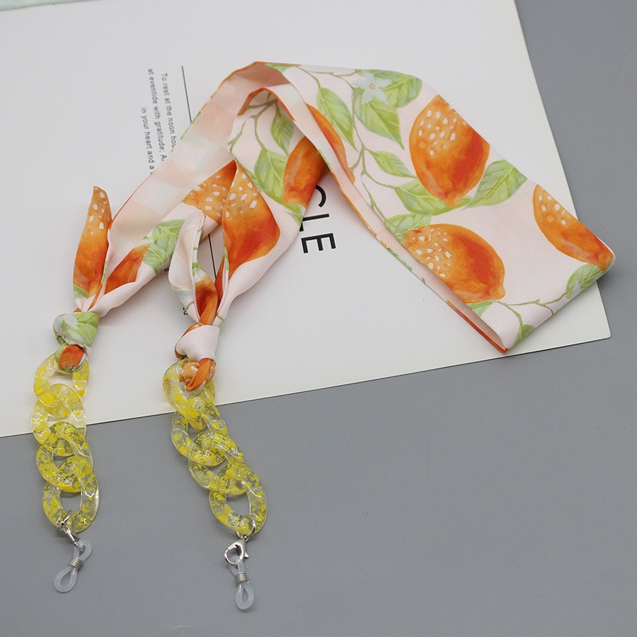 Bohemia Print Silk Scarf Glass - Scarf Silk Neck review and price