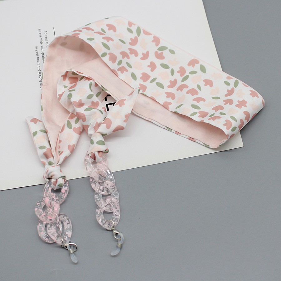 Bohemia Print Silk Scarf Glass - Scarf Silk Neck review and price