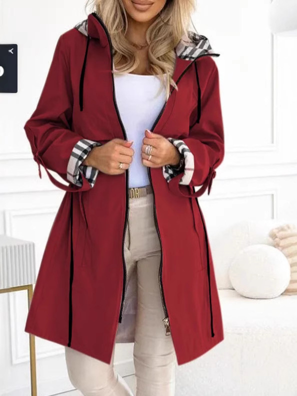 Fashion Trench Coat Woman Autu - Trench Coat Formal review and price