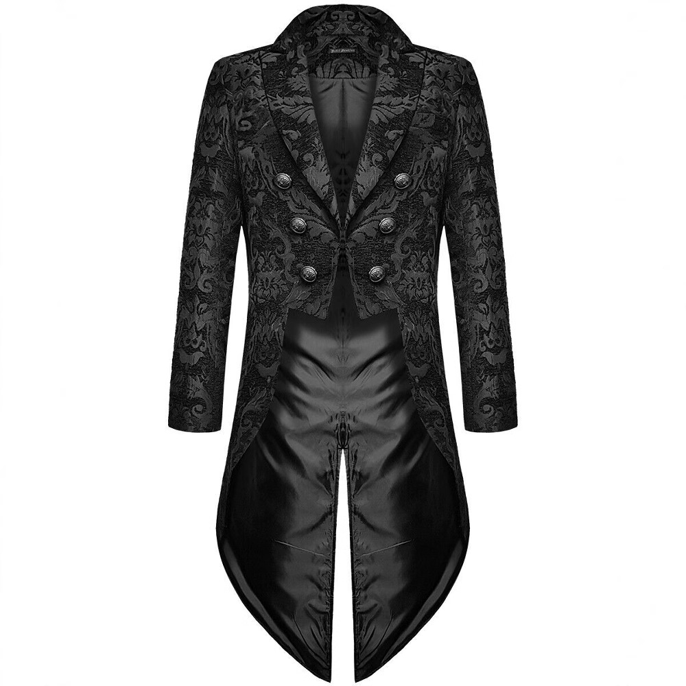 Men's Gothic Tailcoat Steampun - Trench Coat Formal review and price