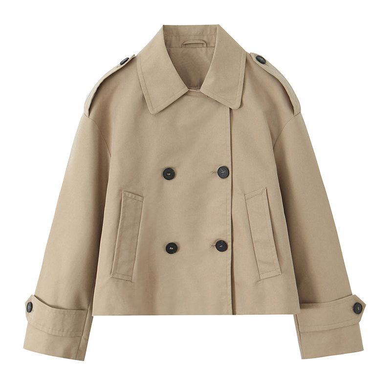 Willshela Women Fashion Khaki  - Trench Coat Formal review and price
