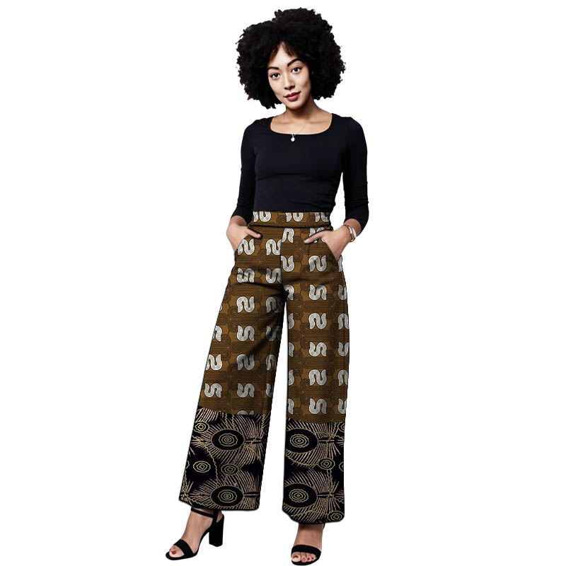 Ankara Outfit Women's Patchwor - Tailored Trouser Wide review and price
