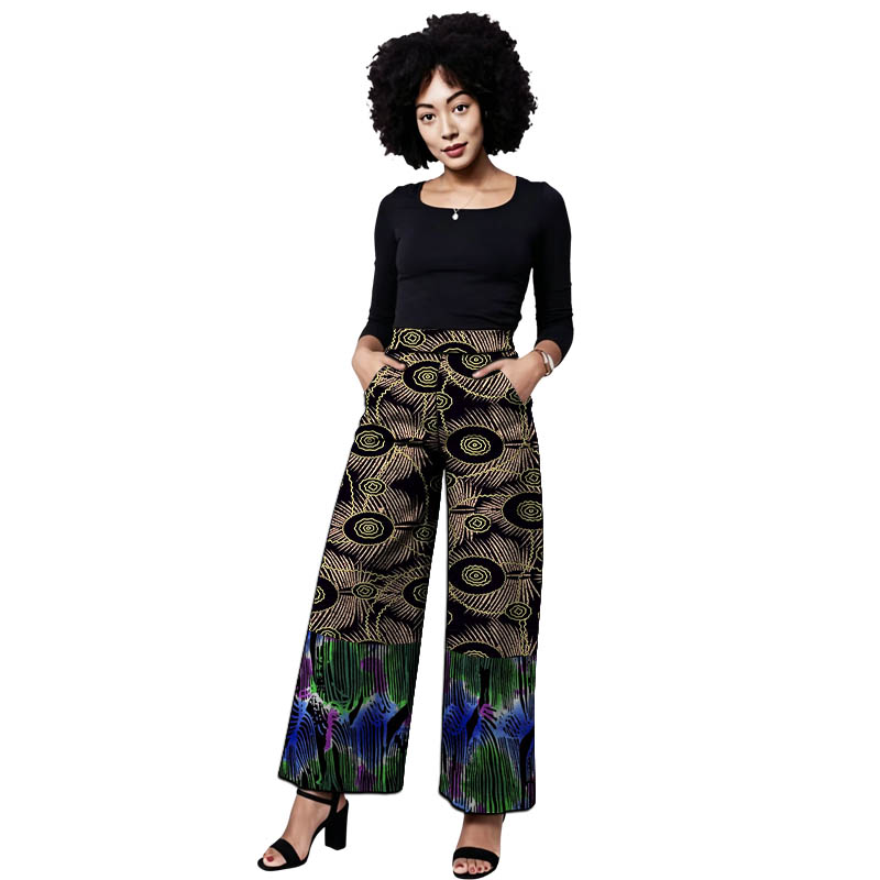 Ankara Outfit Women's Patchwor - Tailored Trouser Wide review and price