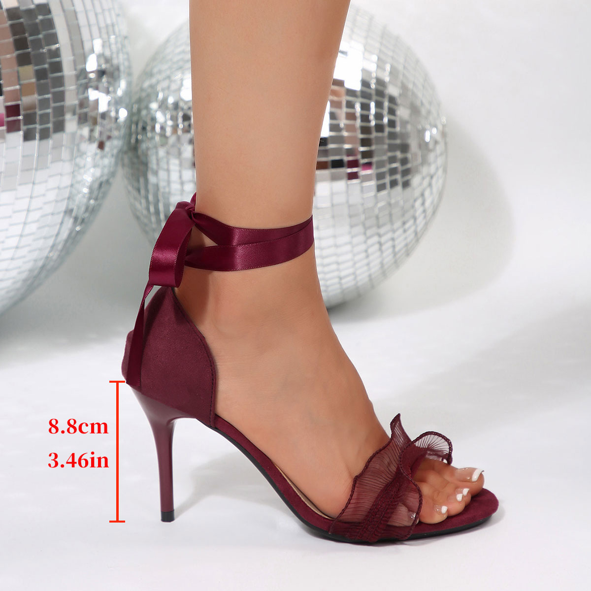 Lace Decorative Black High Hee - Women'S Work Fashion review and price