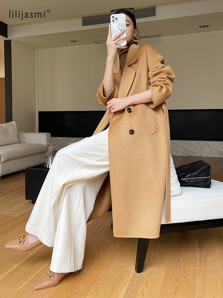 Notch Lapel Wool Coat Drop-Sho - Trench Coat Formal review and price