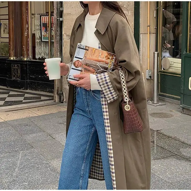 Fashionable Long Button Up Tre - Trench Coat Formal review and price