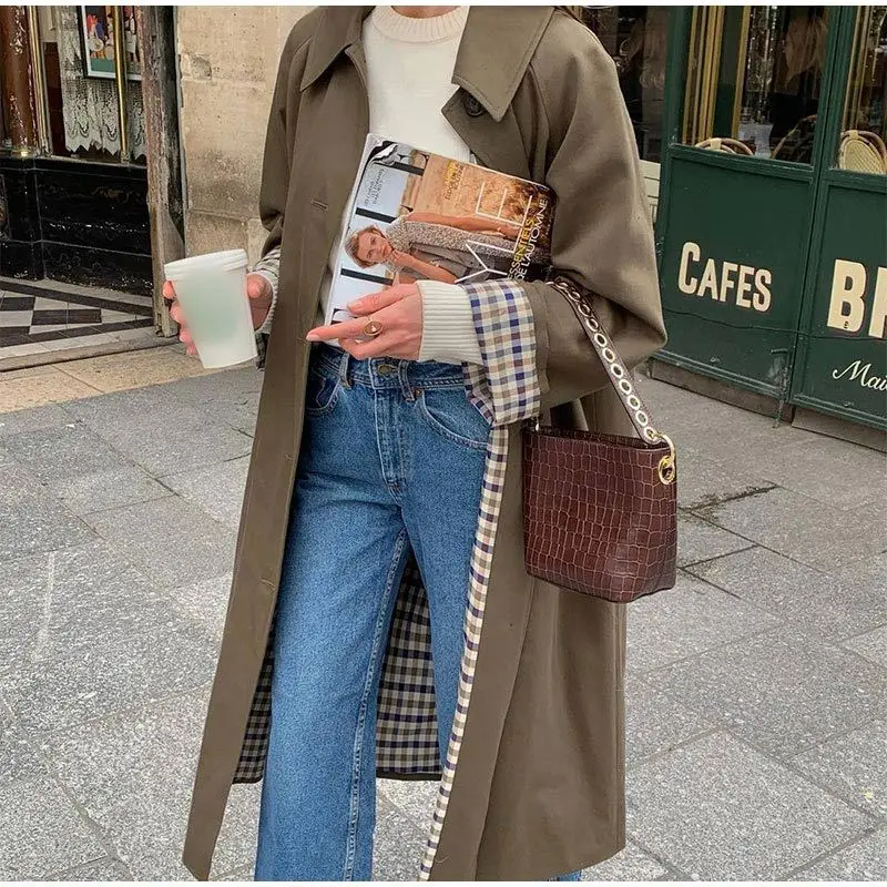 Fashionable Long Button Up Tre - Trench Coat Formal review and price
